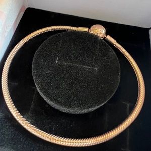 Authentic Pandora Rose Gold Bracelet